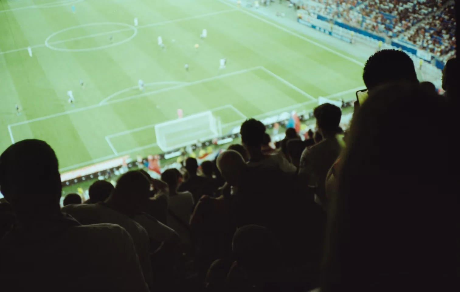 Football Stadium with enthusiats